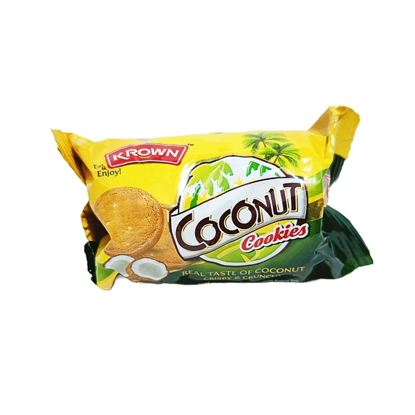 Krown Coconut Biscuit-₹5 (Pack Of 10)