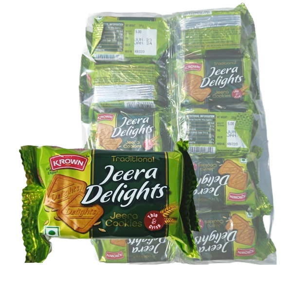 Krown Jeera Delights -₹5 (Pack of 10)